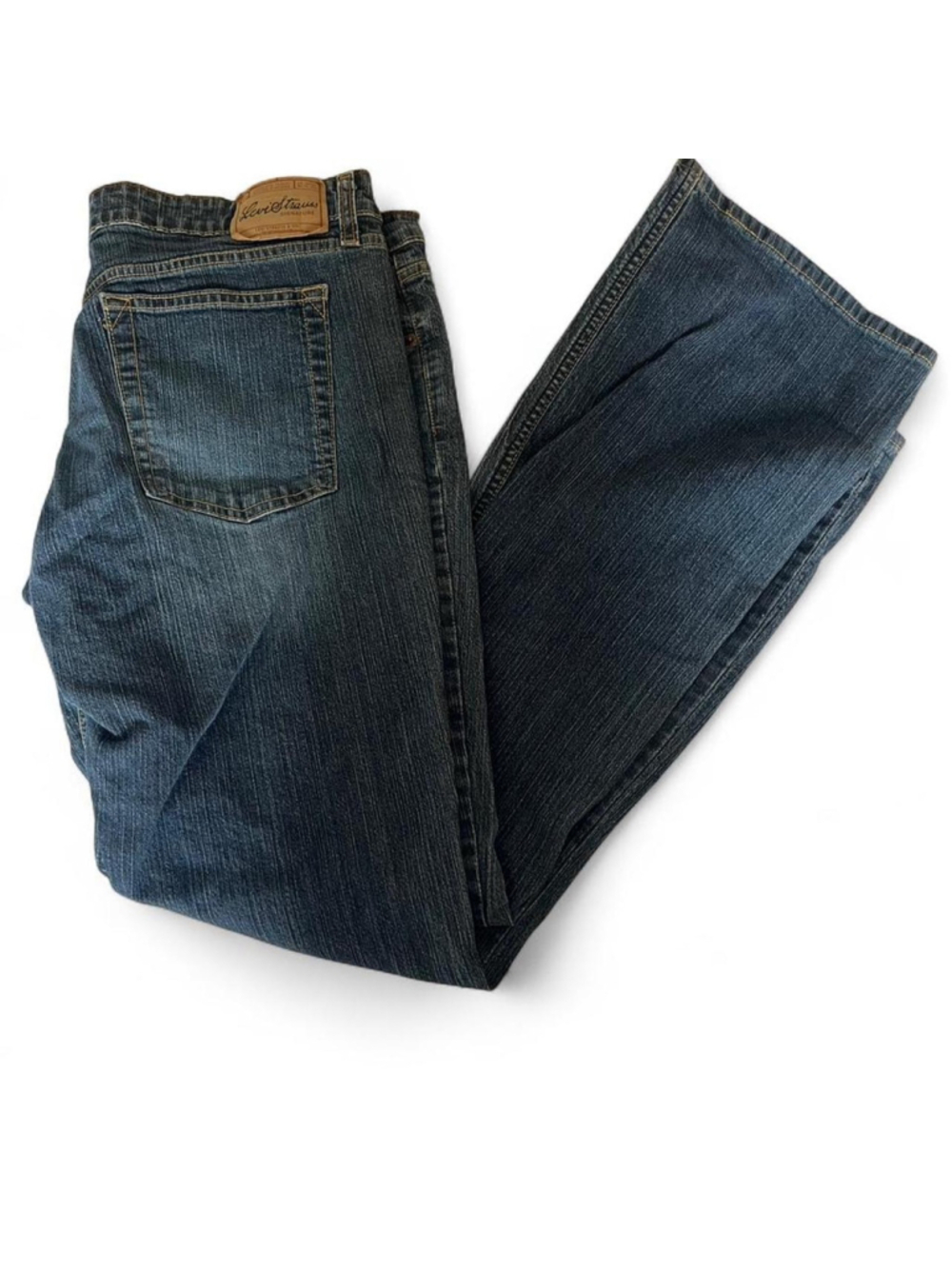 Levi's low rise bootcut jeans Size jr 17 long #denim
Women’s size 34-36 or XL
Se